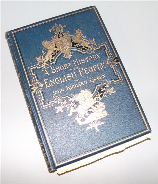 8 Vols, Short History of English People(-)